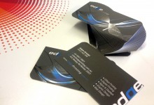 Spot Gloss UV varnish business cards